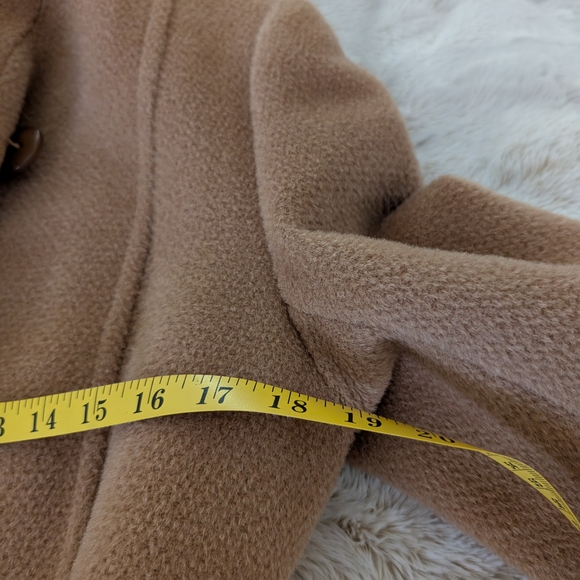 Jones New York Tan Wool Trench Coat - Picture 10 of 15
